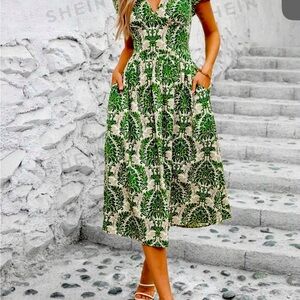 SHEIN pretty maxi dress XL